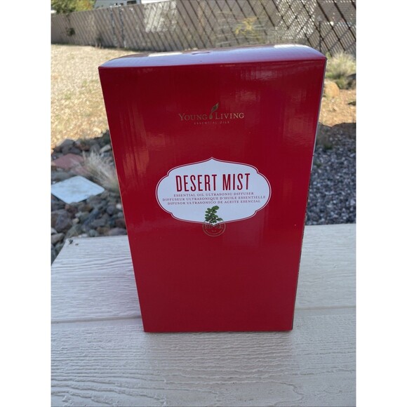 Young Living Desert Mist Essential Oil Ultrasonic Diffuser New In Box - Picture 1 of 3